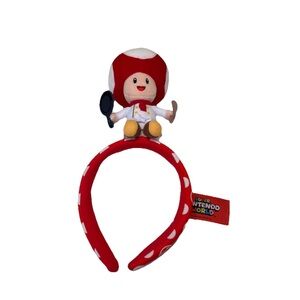 Nintendo Epic Universe Chef Toad Plush Headband